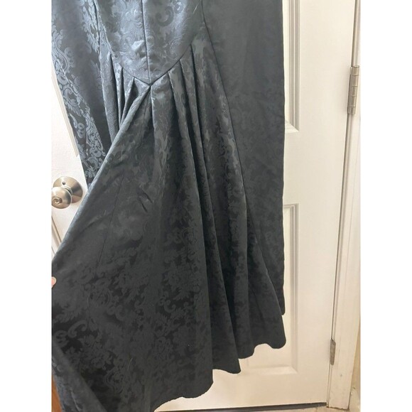 Jessica McClintock CACHE Maxi Skirt Gothic Steampunk Victorian style brocade 10 - Picture 7 of 12